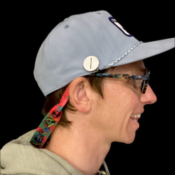 Croakies – Mushroom Sunglasses Strap Because nothing kills the vibe faster than watching your sunglasses slip into the water mid-cast. These Croakies keep your shades locked in, whether you’re reeling in a rainbow trout, hiking Garden of the Gods, or dancing at a summer festival. Printed across the strap is my original hand-drawn mushroom cluster—happy little shrooms in vibrant, tropical-inspired colors that bring a playful edge to your outdoor gear. Functional, durable, and full of personality, they’re made for adventurers who see the world a little differently. – Original hand-drawn mushroom design – Tropical, full-color print with mushy vibes – Durable + comfortable strap that fits most sunglasses – Perfect for fishing, hiking, festivals + everyday adventure – Designed in Colorado Springs, CO Because even your sunglasses deserve a little wild imagination.