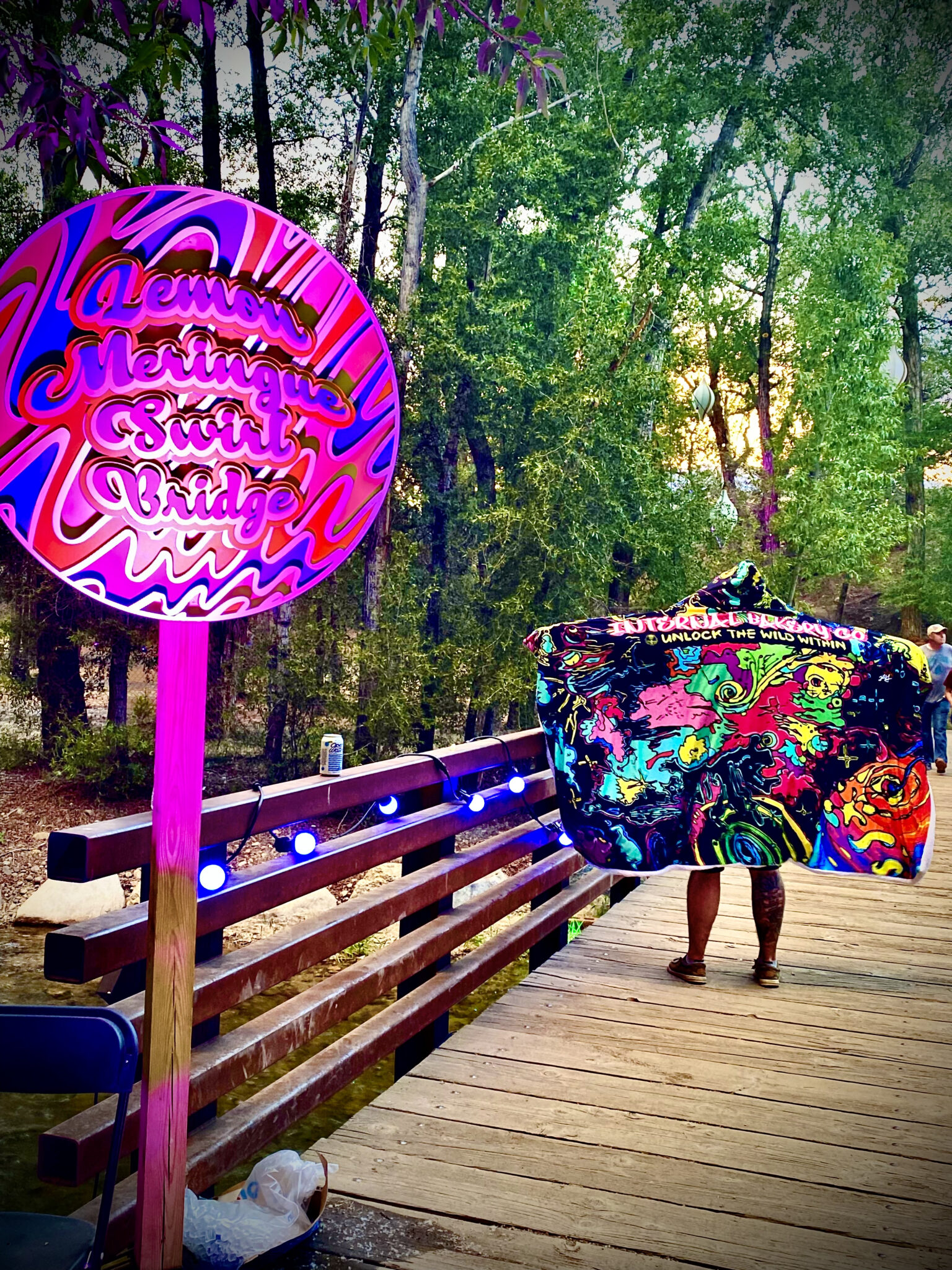 Wrap Yourself in Wild Comfort Perfect for cool Colorado evenings, festival nights, or stargazing in the backyard. These hooded blankets feature my original hand-drawn artwork printed in vibrant detail on luxuriously soft crystal velvet, with plush Berber fleece inside for warmth. Lightweight, cozy, and expressive, each cloak blanket is designed to move with you—whether you’re dancing in a field, camping under the stars, or simply unlocking the wild within from your couch. ✨ One size fits most (60″ x 80″) 🌀 Hand loop in the top corner for easy wrap-around comfort 🌿 Soft, lightweight, and warm 🎶 Perfect for festivals, camping, concerts, or home 🎨 Features 3 exclusive Internal Bakery designs