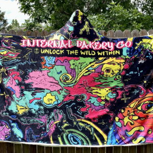 Wrap Yourself in Wild Comfort Perfect for cool Colorado evenings, festival nights, or stargazing in the backyard. These hooded blankets feature my original hand-drawn artwork printed in vibrant detail on luxuriously soft crystal velvet, with plush Berber fleece inside for warmth. Lightweight, cozy, and expressive, each cloak blanket is designed to move with youâwhether youâre dancing in a field, camping under the stars, or simply unlocking the wild within from your couch. ⨠One size fits most (60" x 80") đ Hand loop in the top corner for easy wrap-around comfort đż Soft, lightweight, and warm đś Perfect for festivals, camping, concerts, or home đ¨ Features 3 exclusive Internal Bakery designs