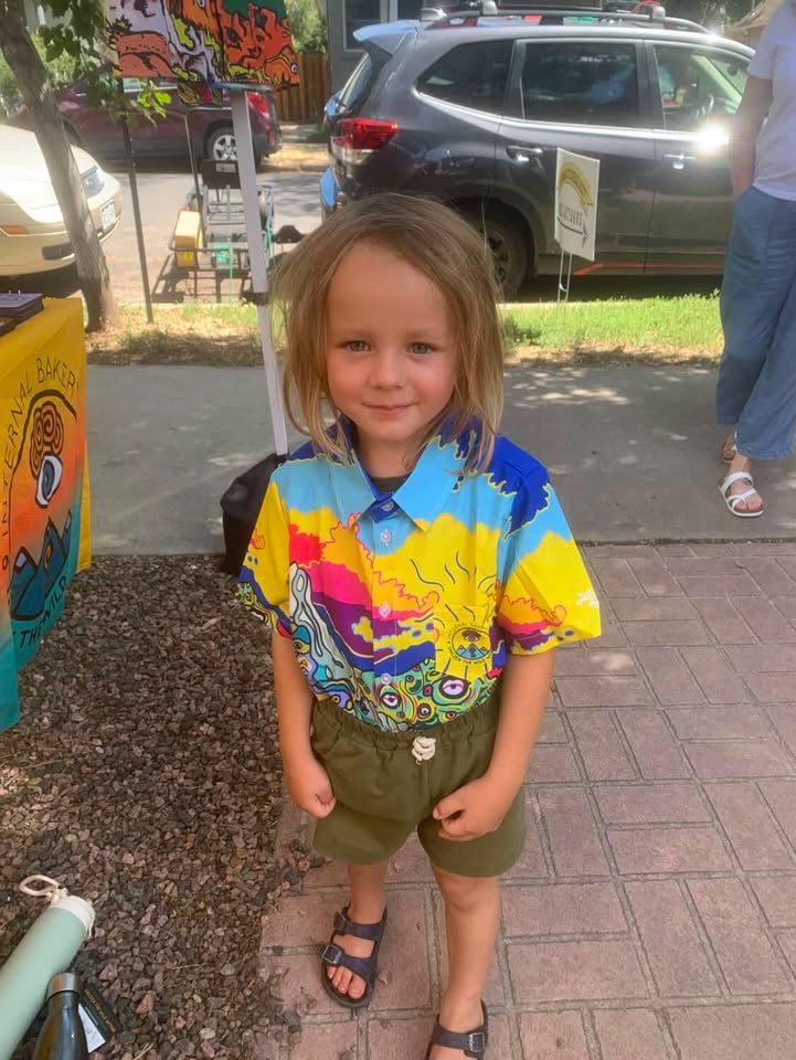 The 'Trippy Mountain' Friend-Making Shirt – See the Wild 🎨🐟👁️ Dive into a world of imagination with the Trippy Mountain Button-Up, featuring Zach Ray’s hand-drawn Front Range Mountains and Garden of the Gods with faces and characters embedding into the scene, this shirt captures the spirit of adventure—perfect for those who love to stand out and spark conversations. More than just a shirt, it’s a statement piece that invites curiosity, connection, and creativity. Whether you're by the water, in the mountains, or out in the wild, the Trippy Mountains is your bold companion for any adventure. ✨ Wear the unexpected. Make new friends. Unlock the Wild Within.