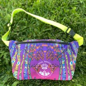 A wilder take on our Eyespen Trees, TrippTree transforms the forest into a surreal world of fluorescent trees with hidden eyes and faces watching from every direction. Finished with a vibrant lime green strap and designed to glow under blacklight, this pack is made for those who love seeing the world a little differently. **Original hand-drawn artwork. Designed in Colorado. Stay Wild.**